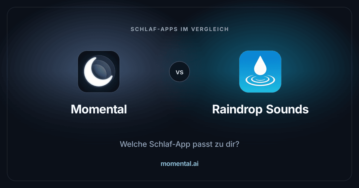 Momental vs Raindrop Sounds: Nur Regen oder mehr Auswahl?
