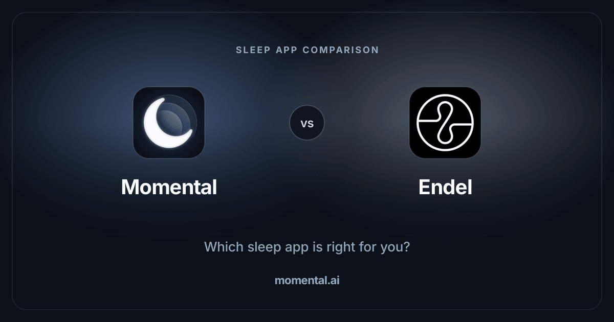 Momental vs Endel: Saved Sounds or Adaptive Audio?