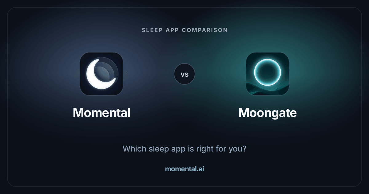 Momental vs Moongate: Sleep Sounds & Frequency Audio