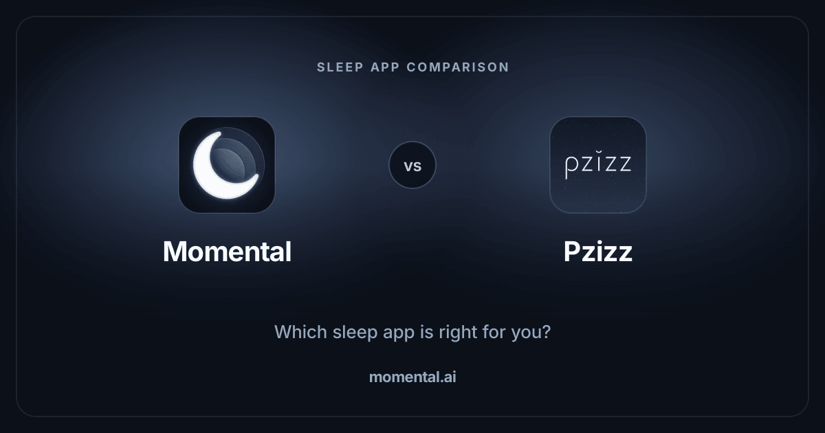 Momental vs Pzizz: Familiar Sounds or Dreamscapes?